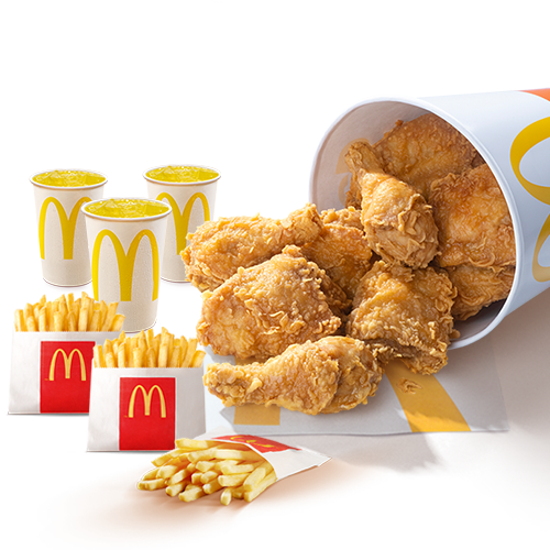 McMiercoles 8 piezas con papas y gaseosa