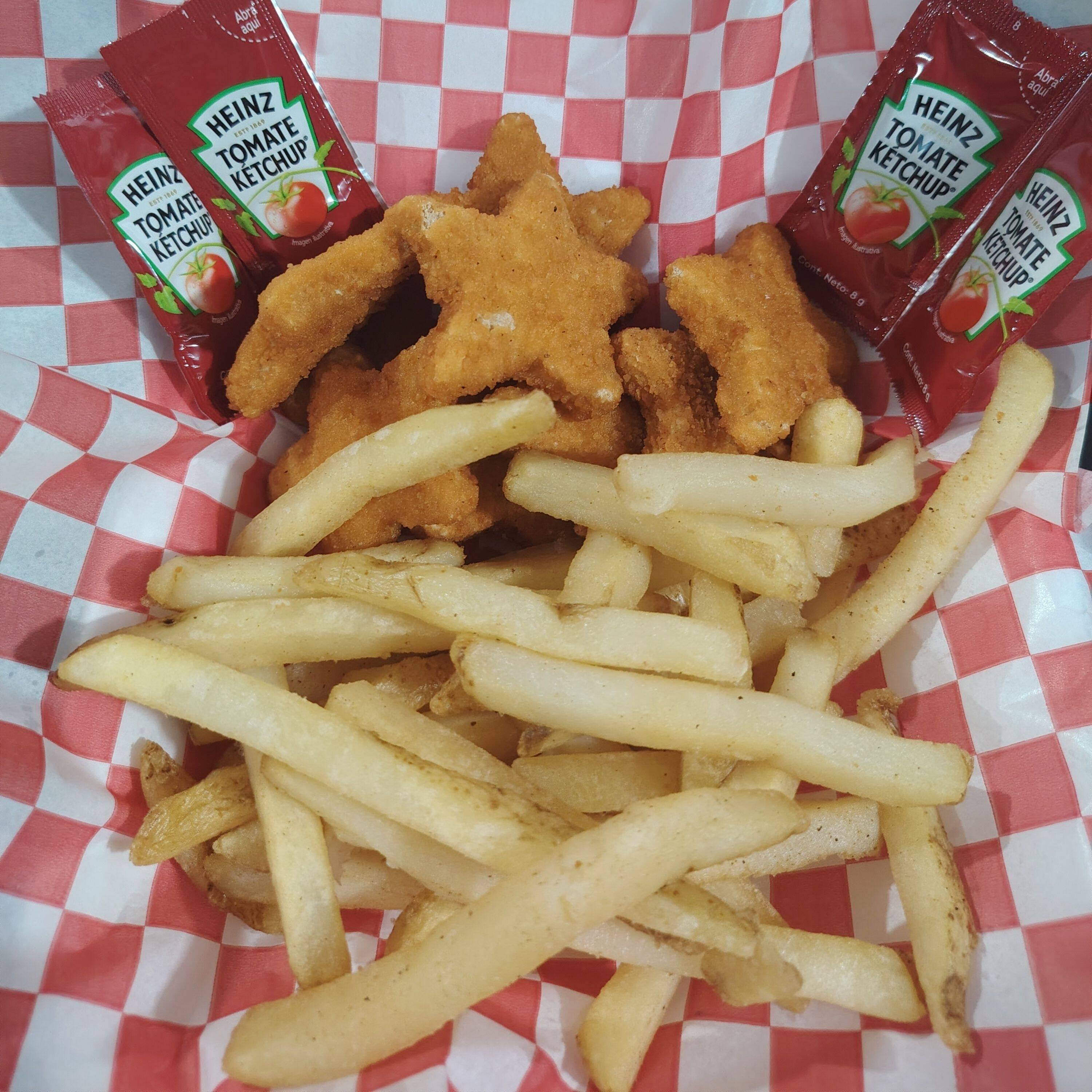 Paquete Grande Nugets Estrella Con Papas