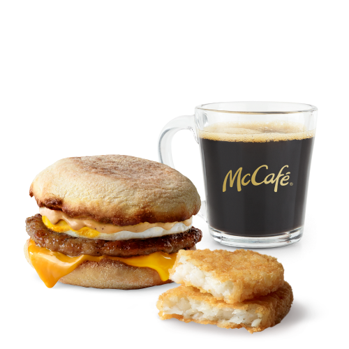 McCombo Egg McMuffin Salchica Tasty