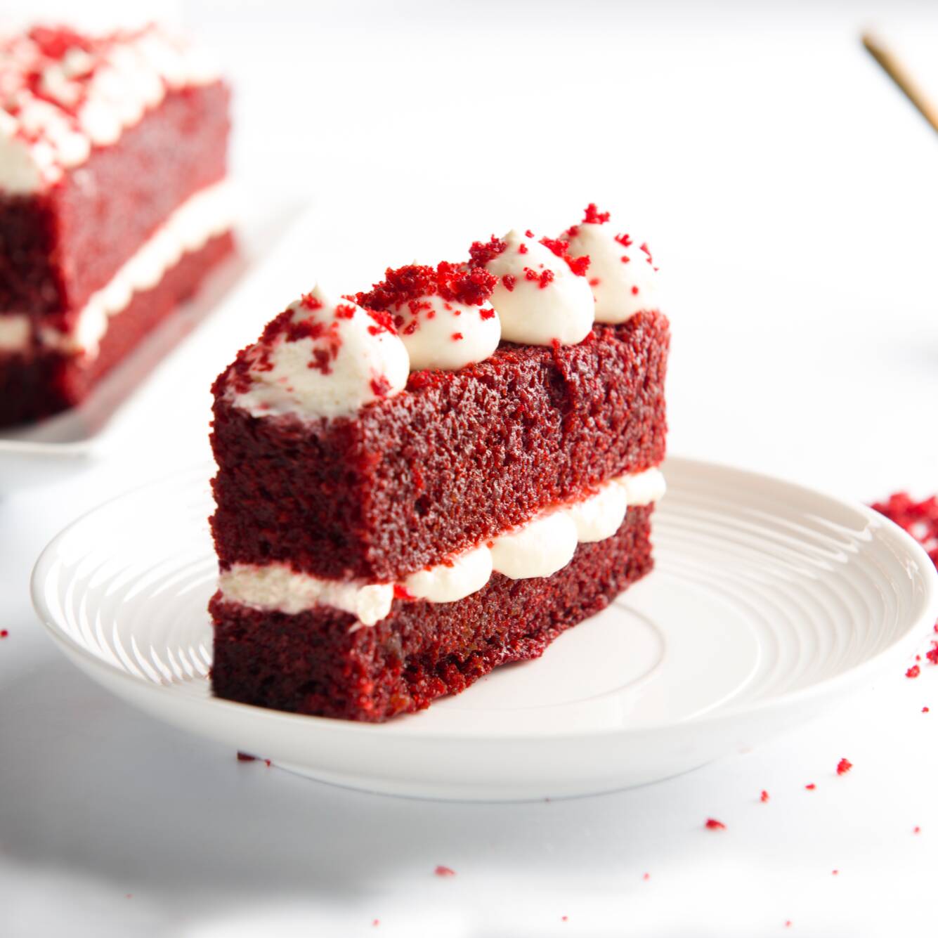 Porción Torta Red Velvet