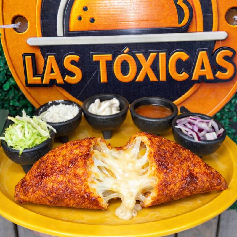 Quesadilla de Frijol con Queso