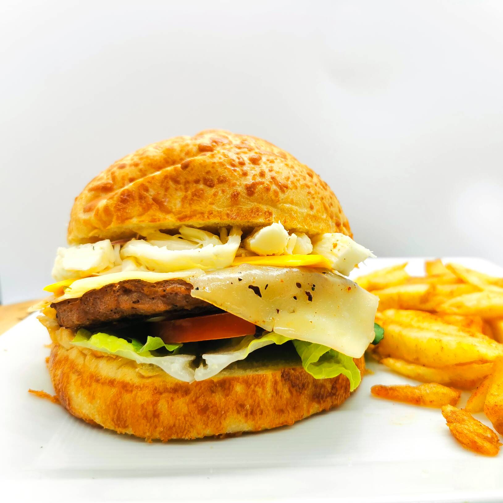 Hamburguesa Tres Quesos