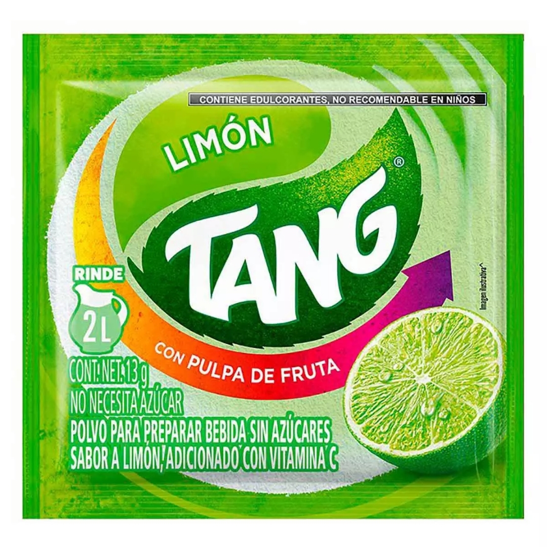 Saborizante De Agua Tang Limón 13g