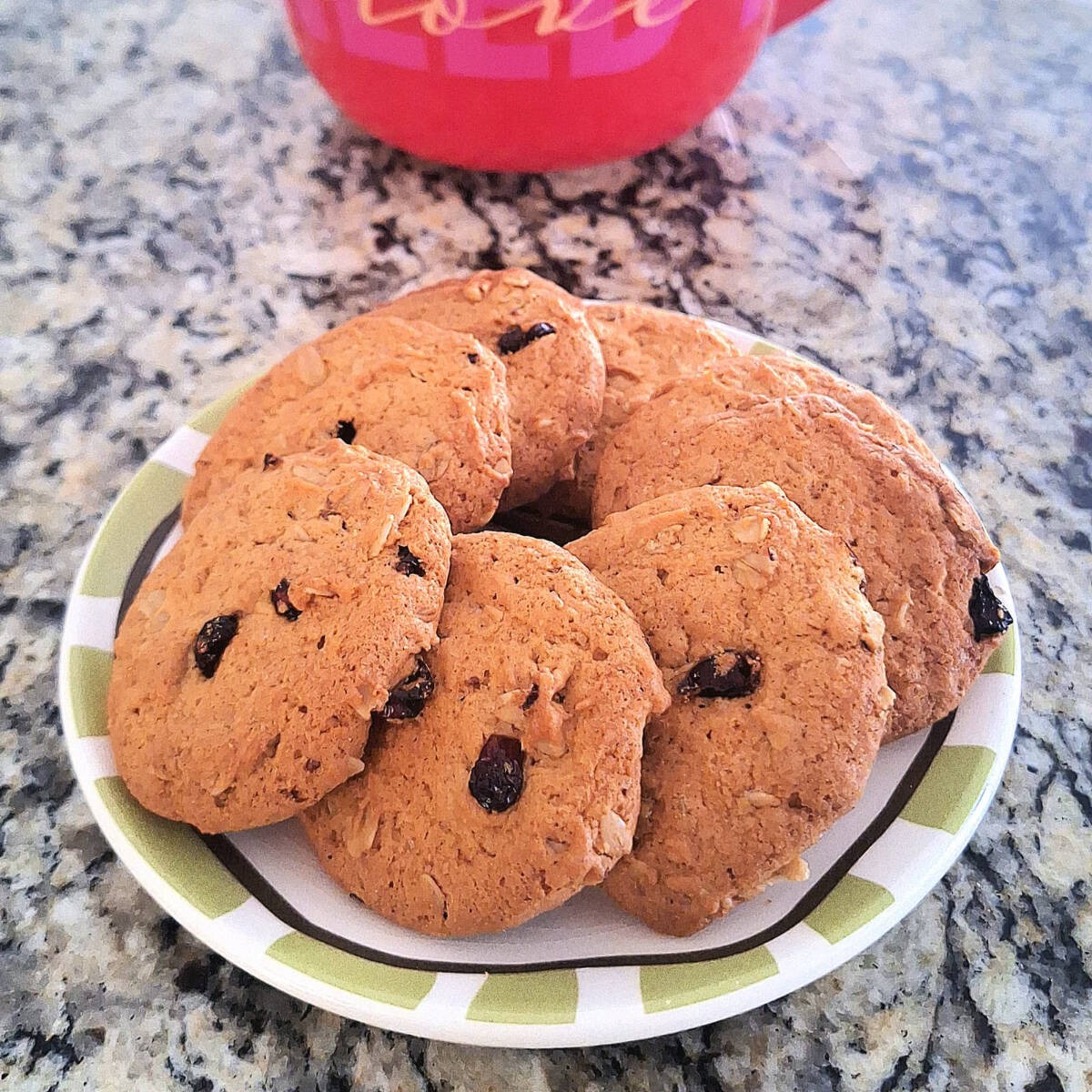 Galletas de Avena con Arándanos