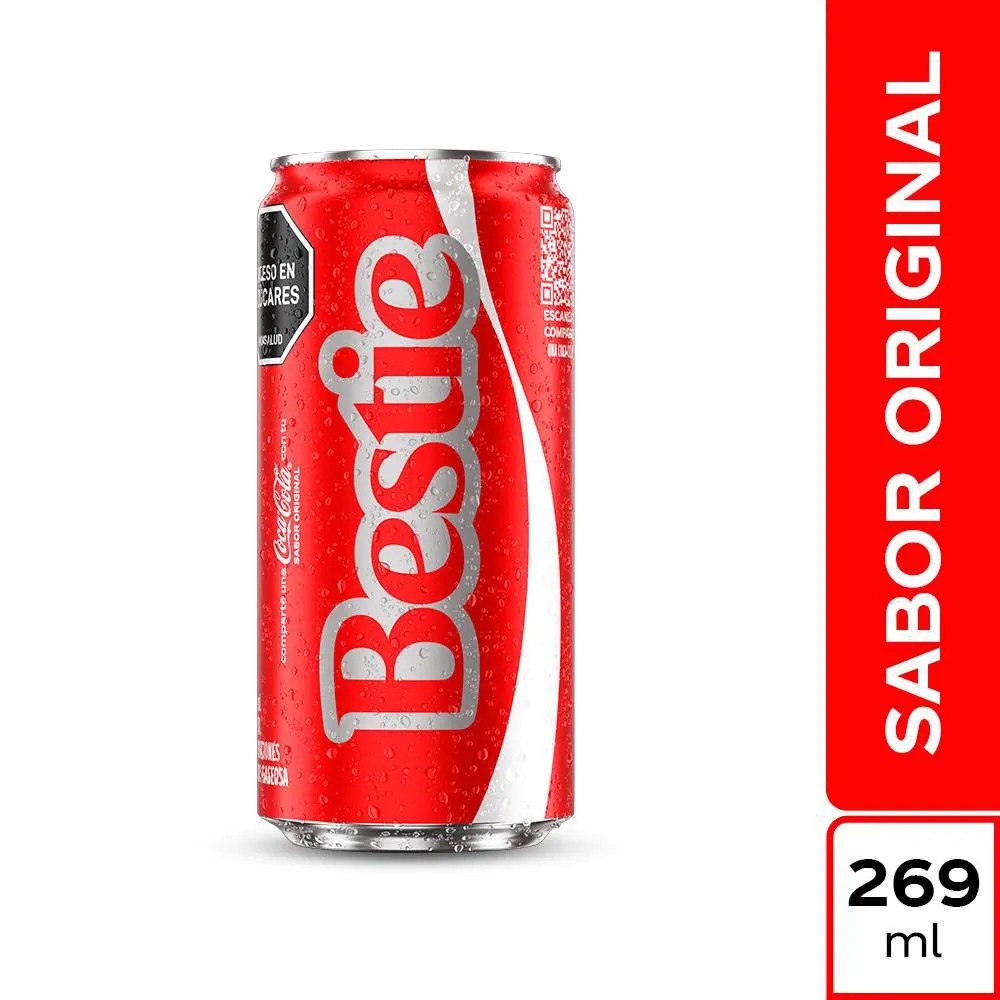 Gaseosa COCA-COLA Sabor Original 269 Ml