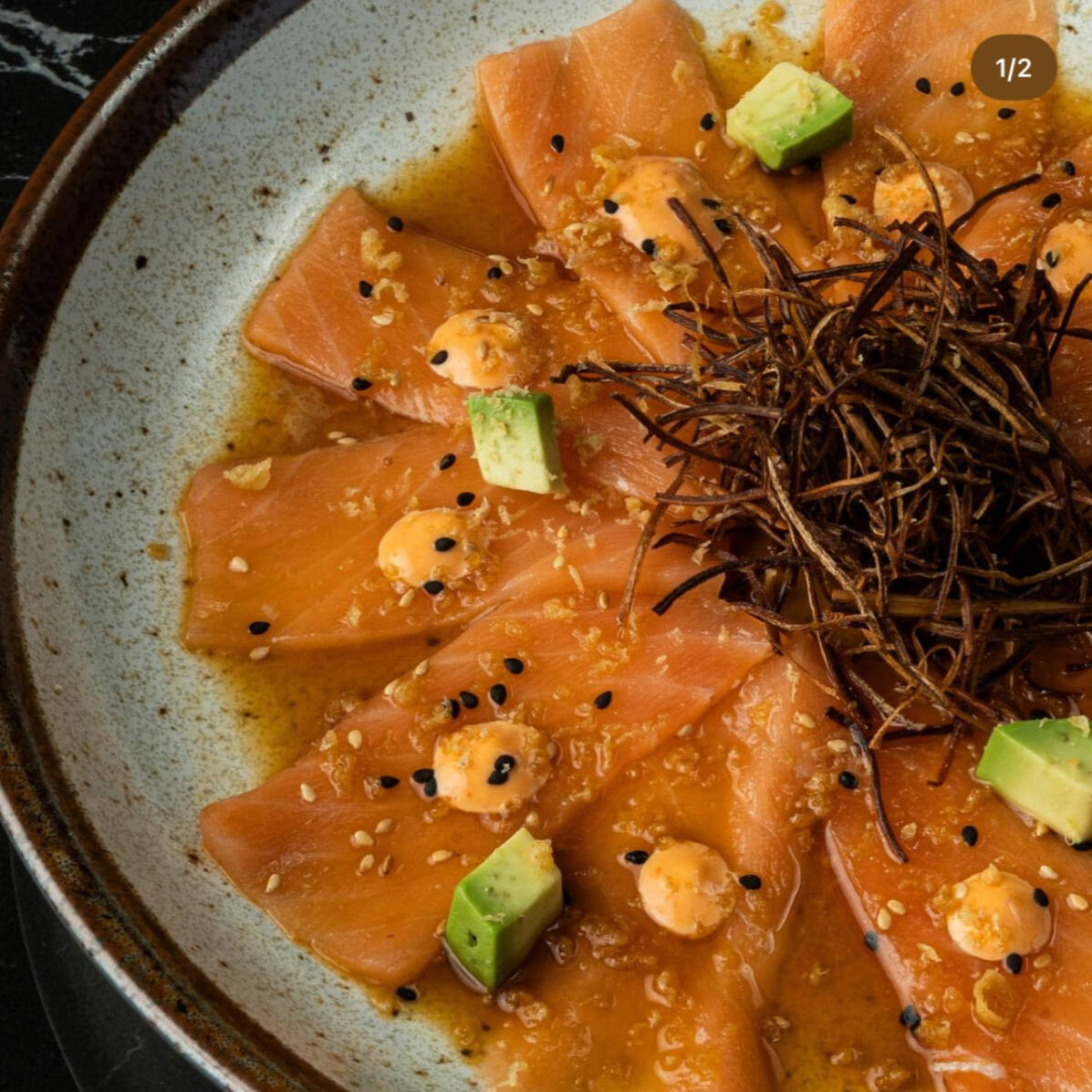 Sashimi de Salmon