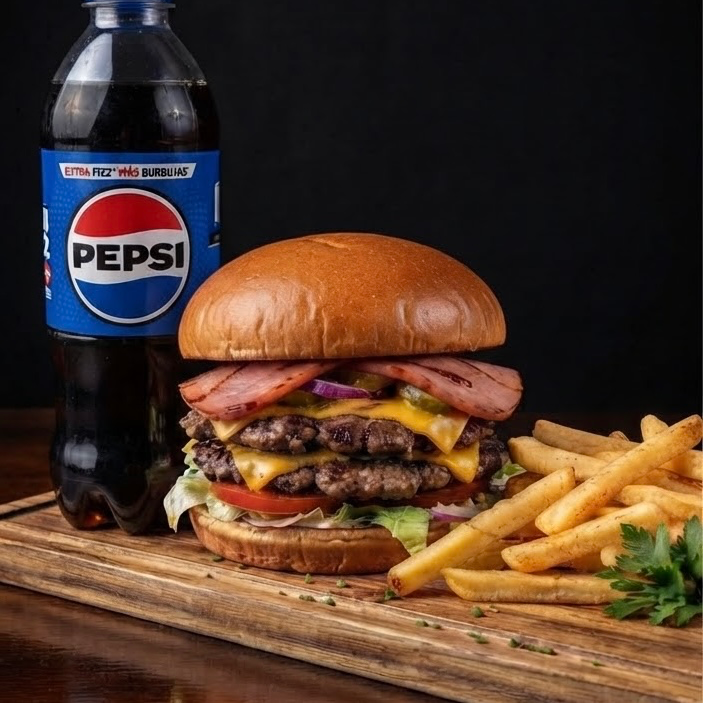Combo Burger Doble