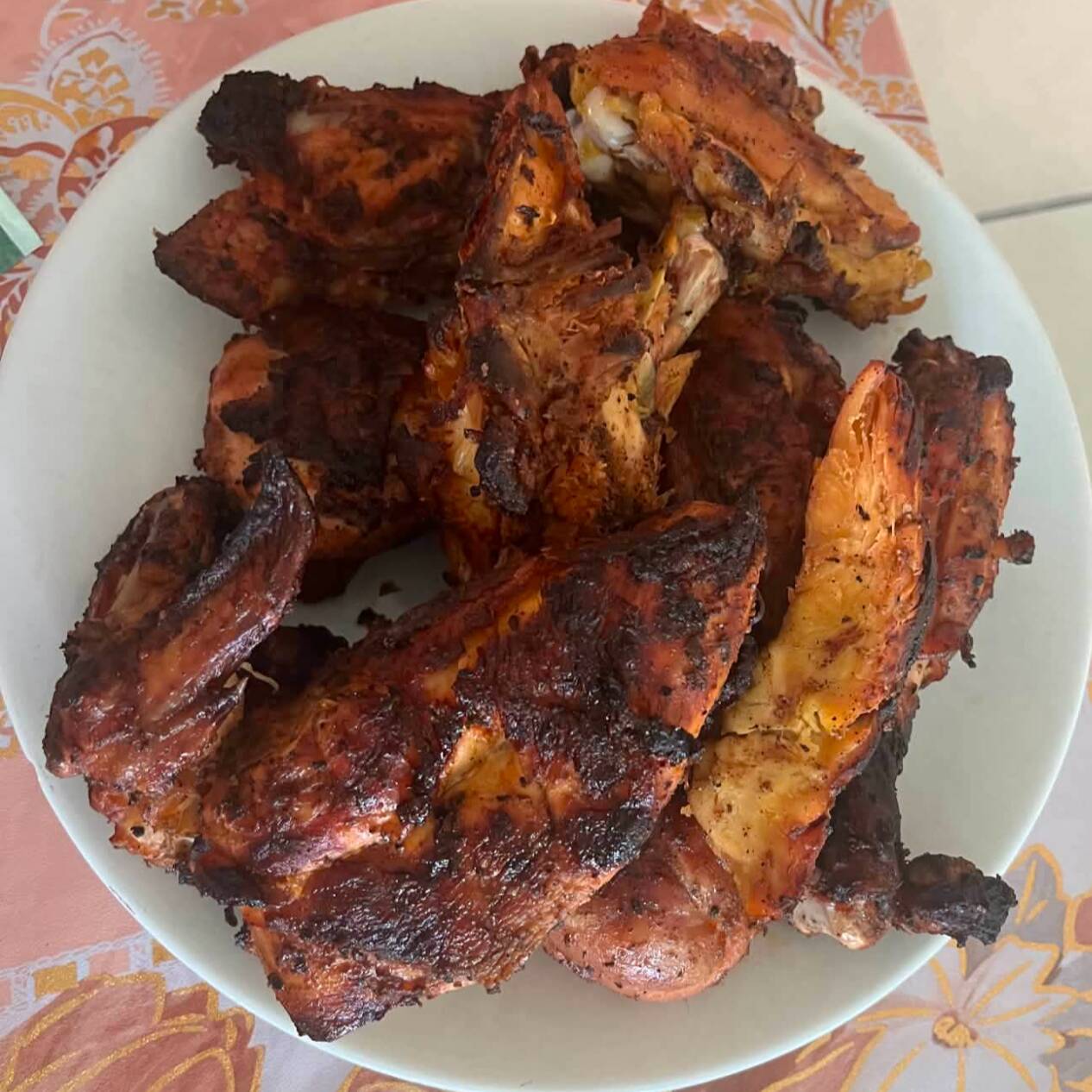 Pollo Asado al Carbon 1\2