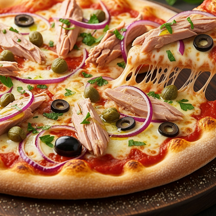 Pizza Atun 😋🍕
