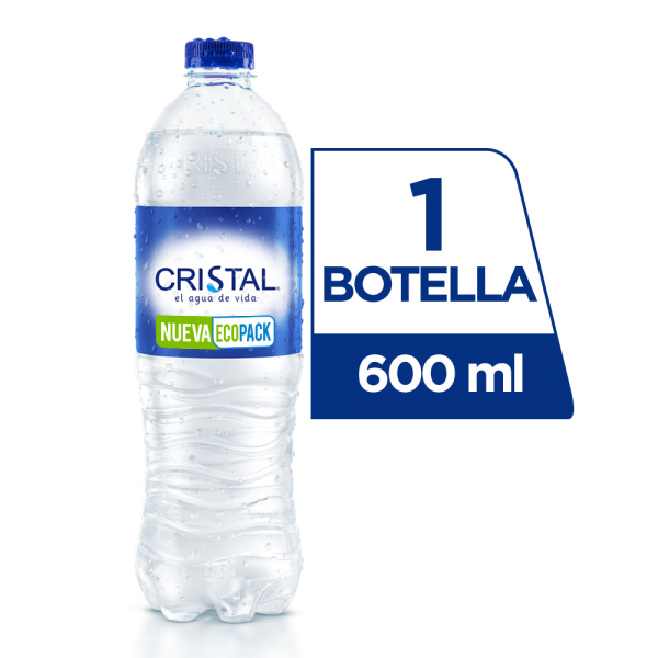 Agua CRISTAL Sin Gas 600ml