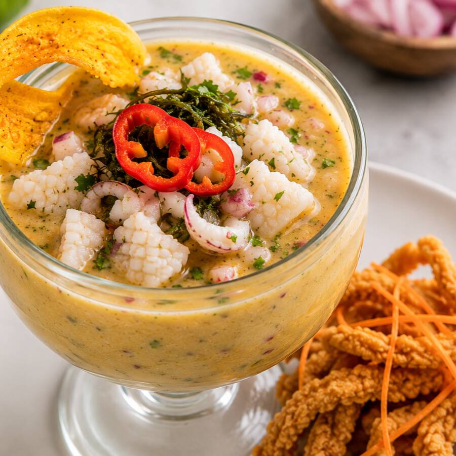 Leche de Tigre con Pota