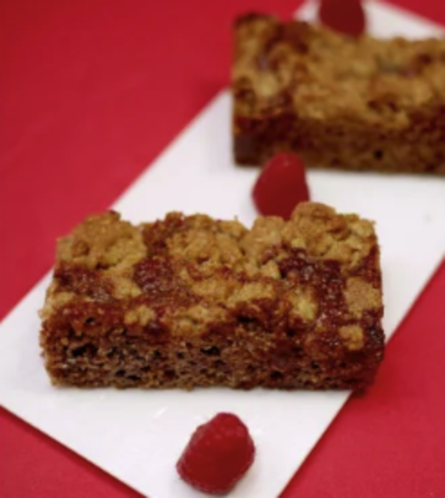 Crumble de frutos rojos