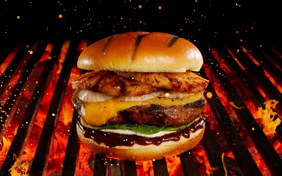 Hamburguesa Hawaiana