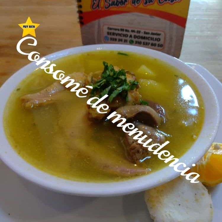 Consomé pollo