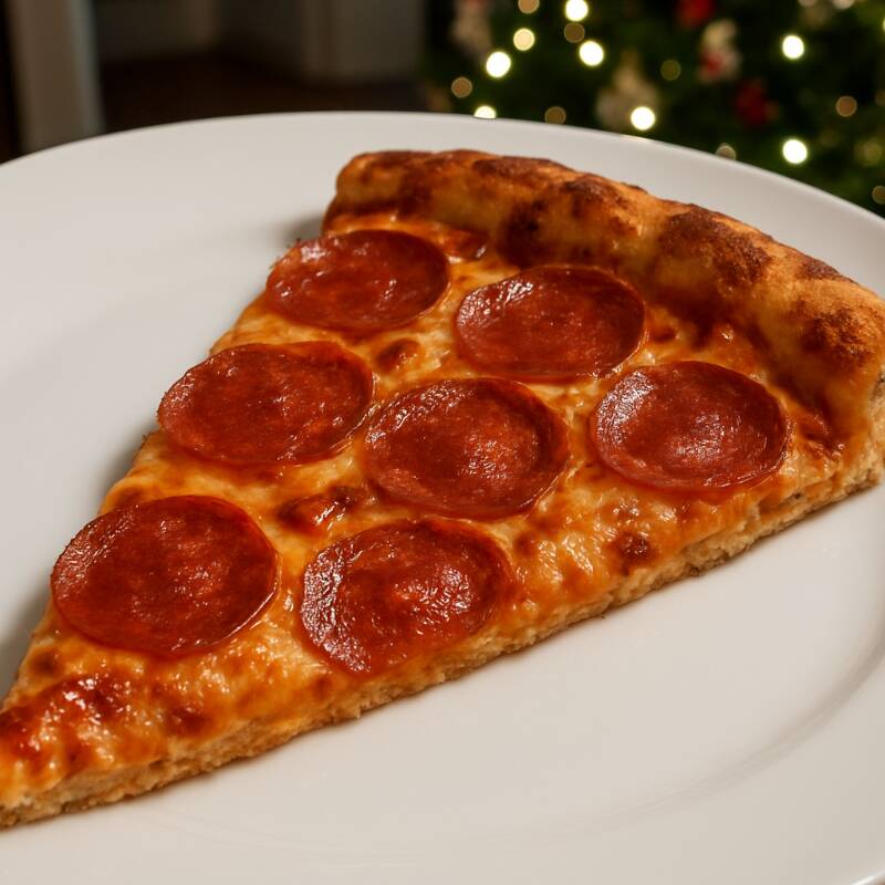 REBANADA GRANDE DE PIZZA DE PEPPERONI