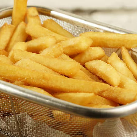 Deliciosas batatas fritas super crocantes 300g.