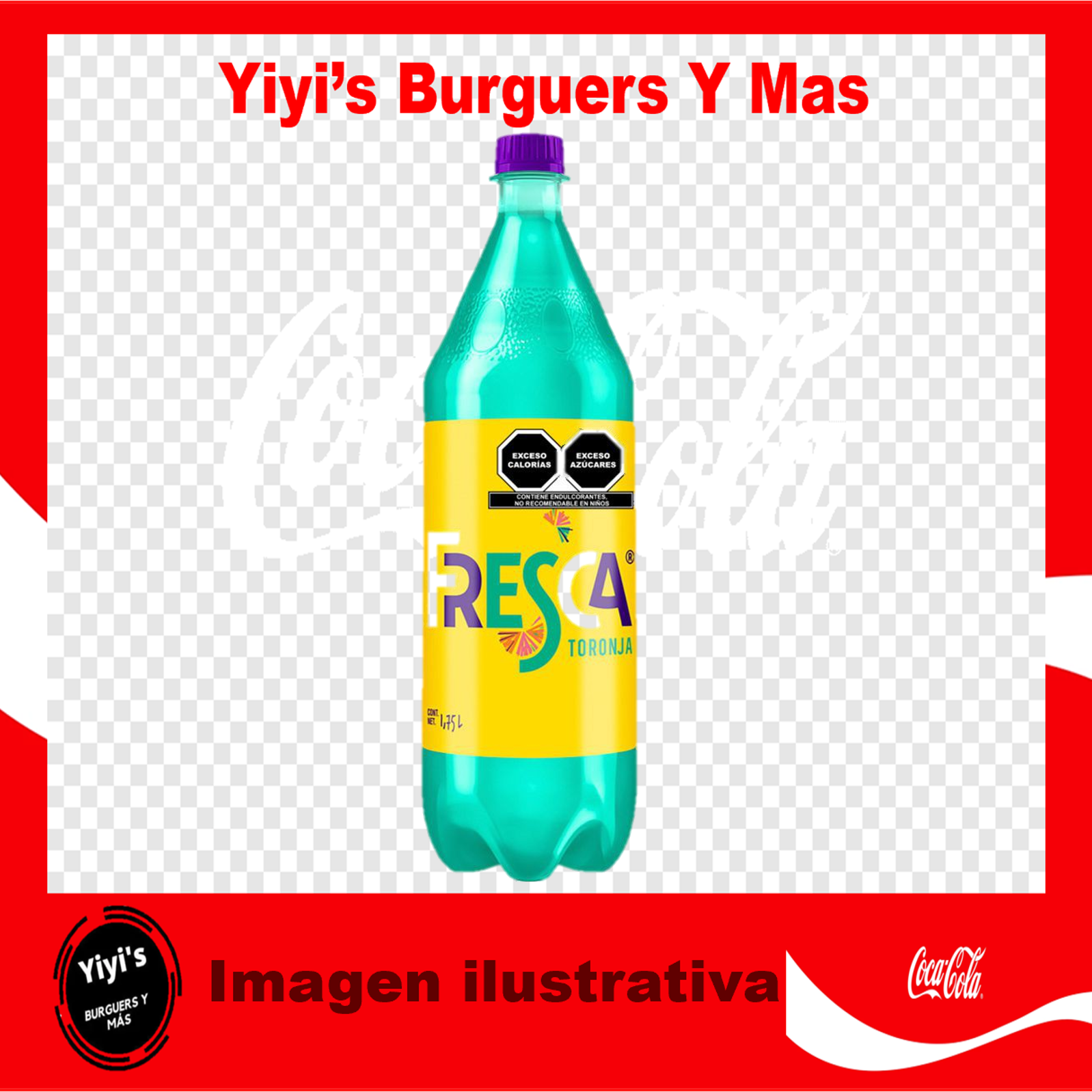 Fresca o Sprite 1.75 L Sabores a Disponibilida