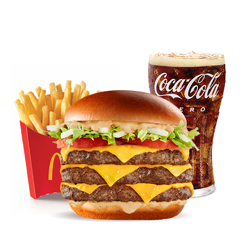 McCombo Mediano Tasty Clásica 3 Carnes