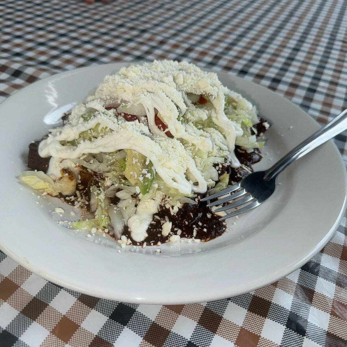 ENMOLADAS CON POLLO