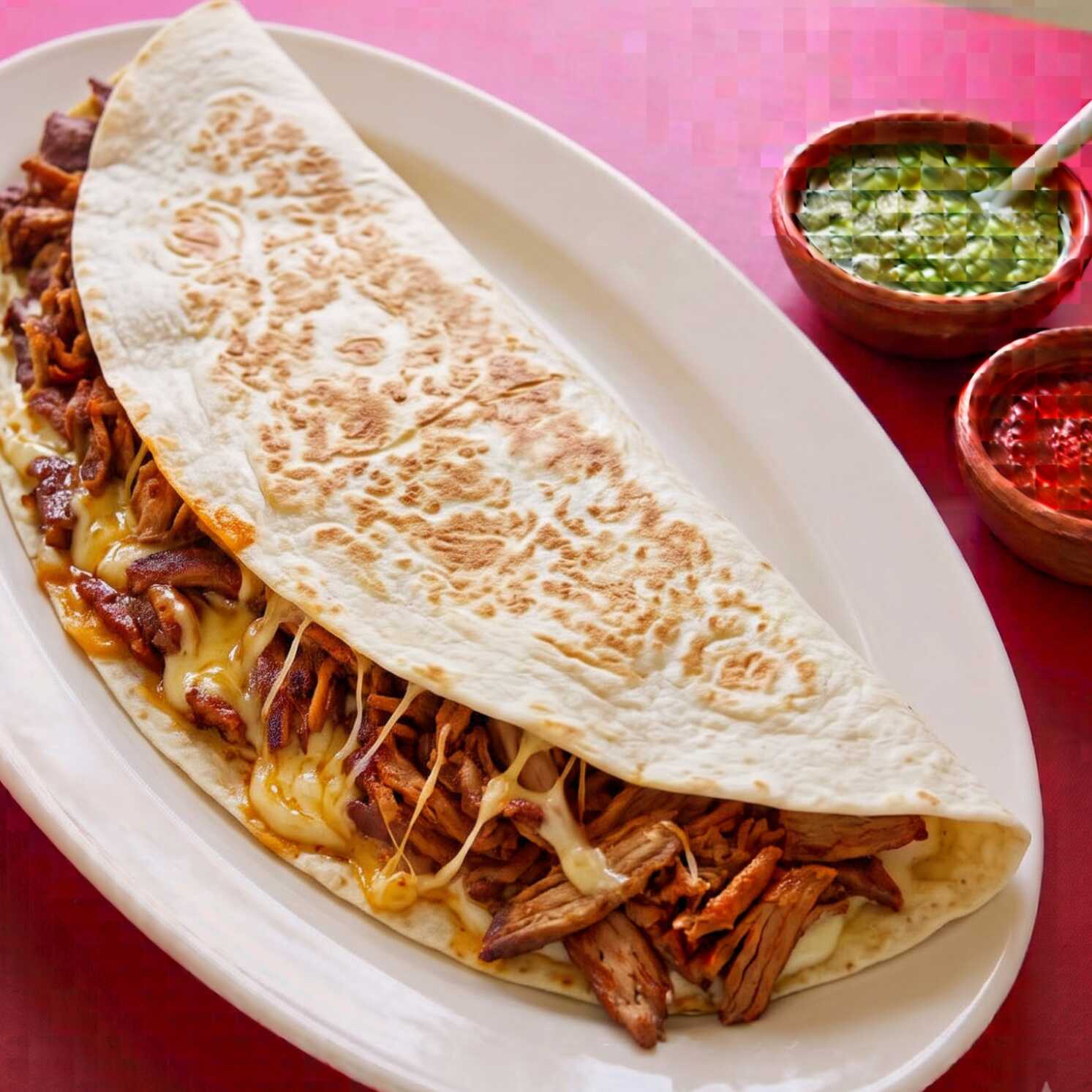 Quesadillas Súper Grande con Manchego