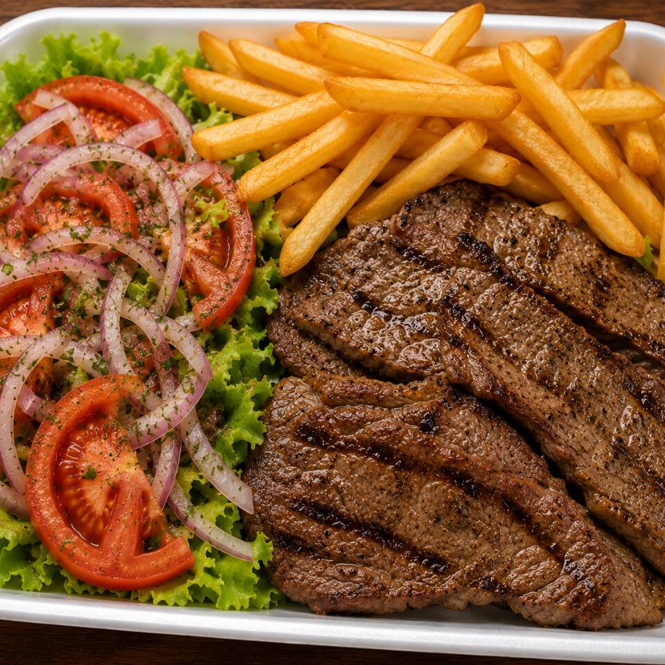Bandeja de Carne Asada a la Plancha