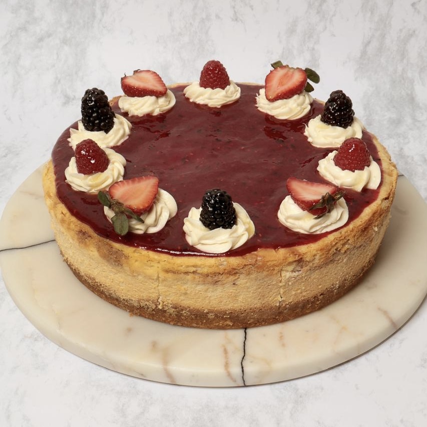 Red berries cheesecake (15 personas)