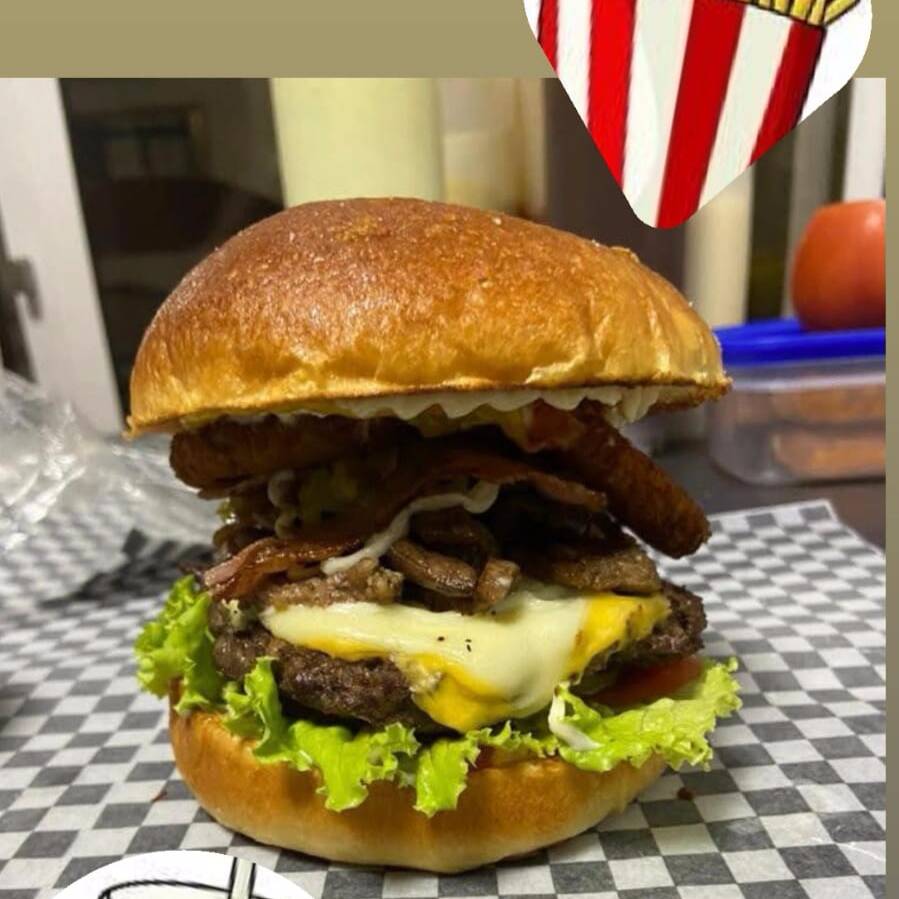 Combo-Hamburguesa American Royal