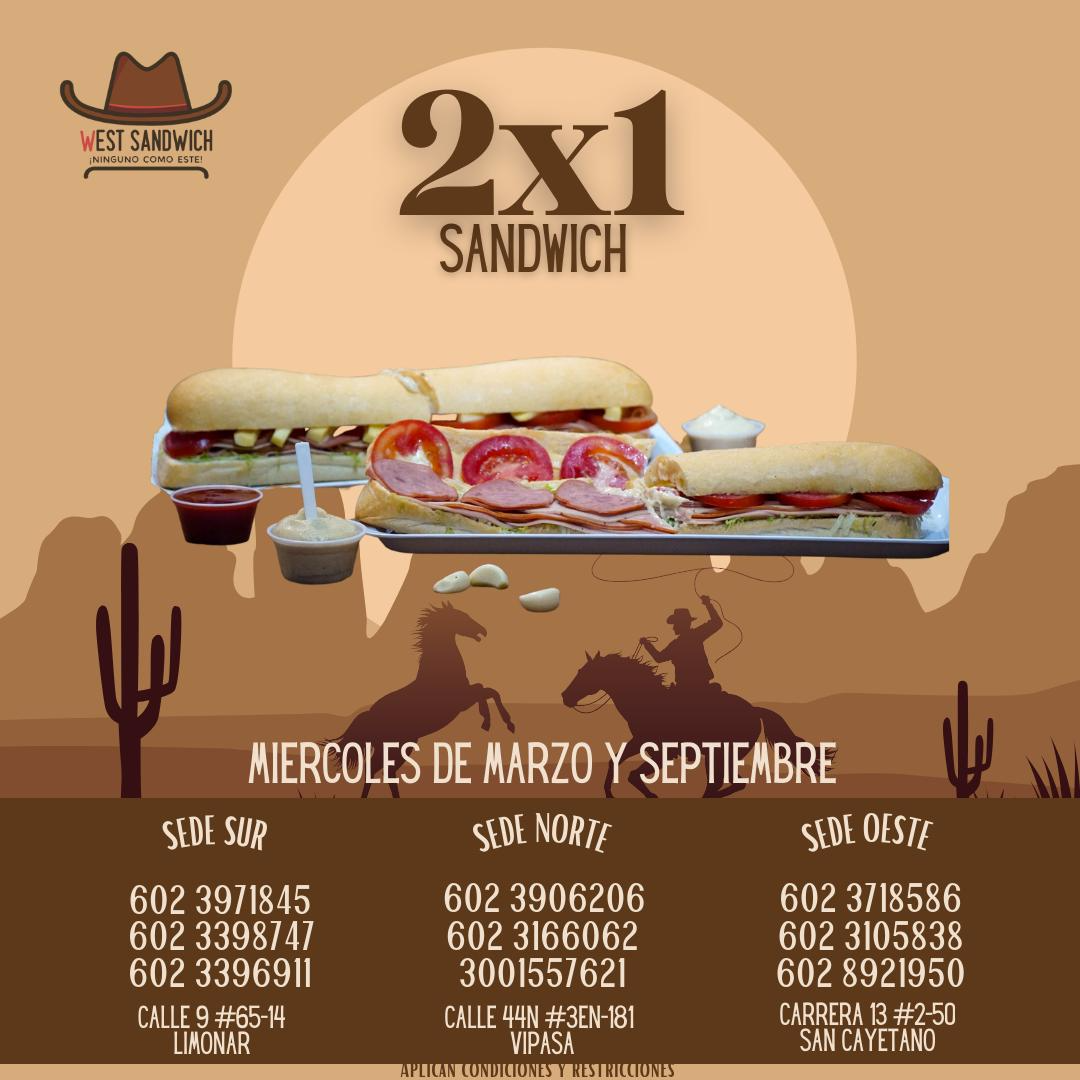 2x1 Sandwich Super Especial