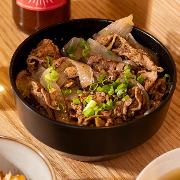Gyudon grande de res