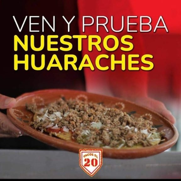 Huarache con Bistec
