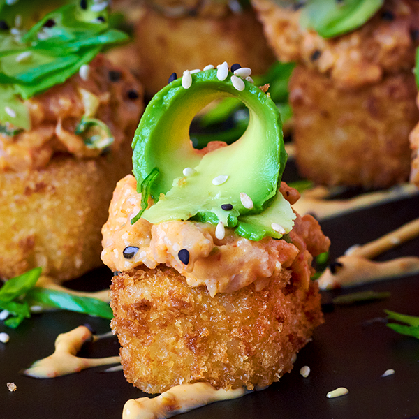 SUSHI CAKE DE SALMÓN