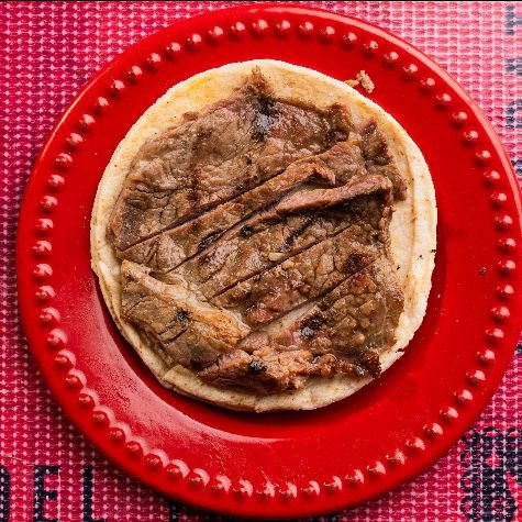 Taco de res