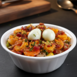 Crie a sua massa com ingredientes especiais que agradam aos paladares mais exigentes. Ideal para você que deseja um prato com um mix de sabores especiais. Monte seu blend! Porção Pequena/Individual = 150g do seu macarrão preferido, 1 Concha generosa do seu molho artesanal favorito, escolha o preparo, escolha 6 ingredientes e ainda finalize com até 4 ingredientes para deixar a sua massa ainda mais Speciale. (Variação de peso entre 400g a 450g).