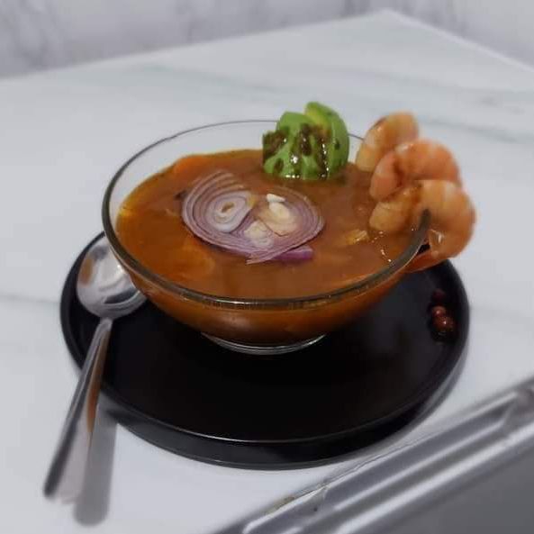 Sopa de Mariscos 1/2 L