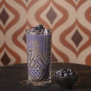 BLUEBERRY MATCHA LATTE