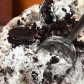 Helado de oreo