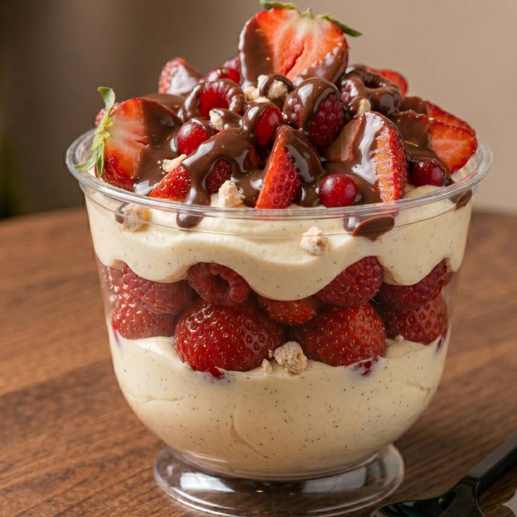 Fresas con Crema Tradicionales