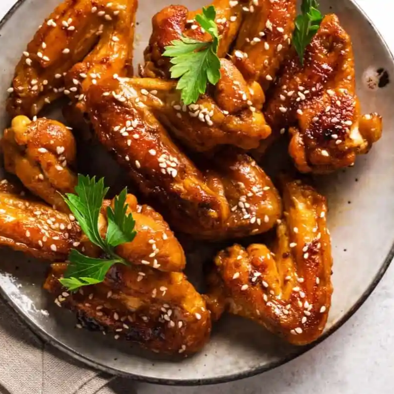 Alitas estilo teriyaki (5 pzas)