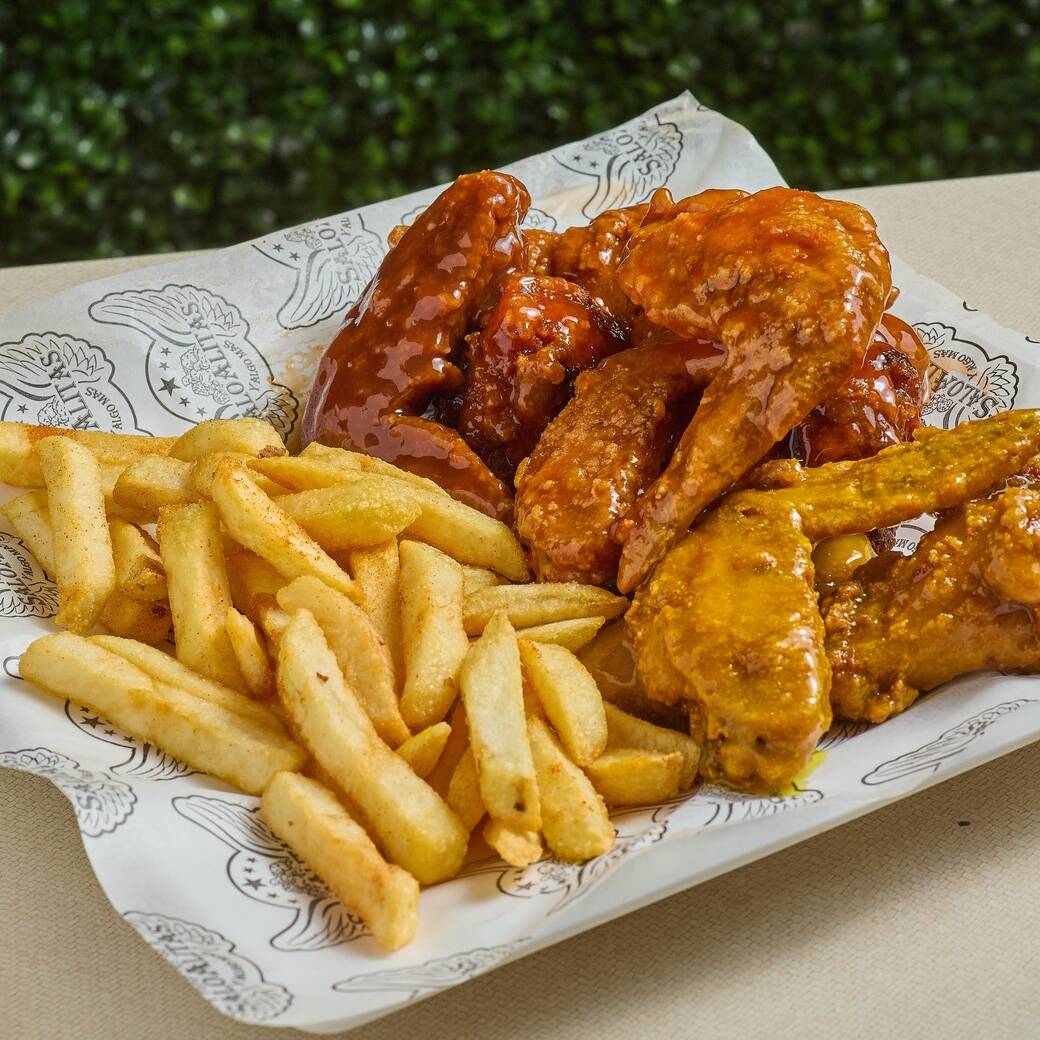 Combo 4 (Alitas, Papas y Gaseosa)