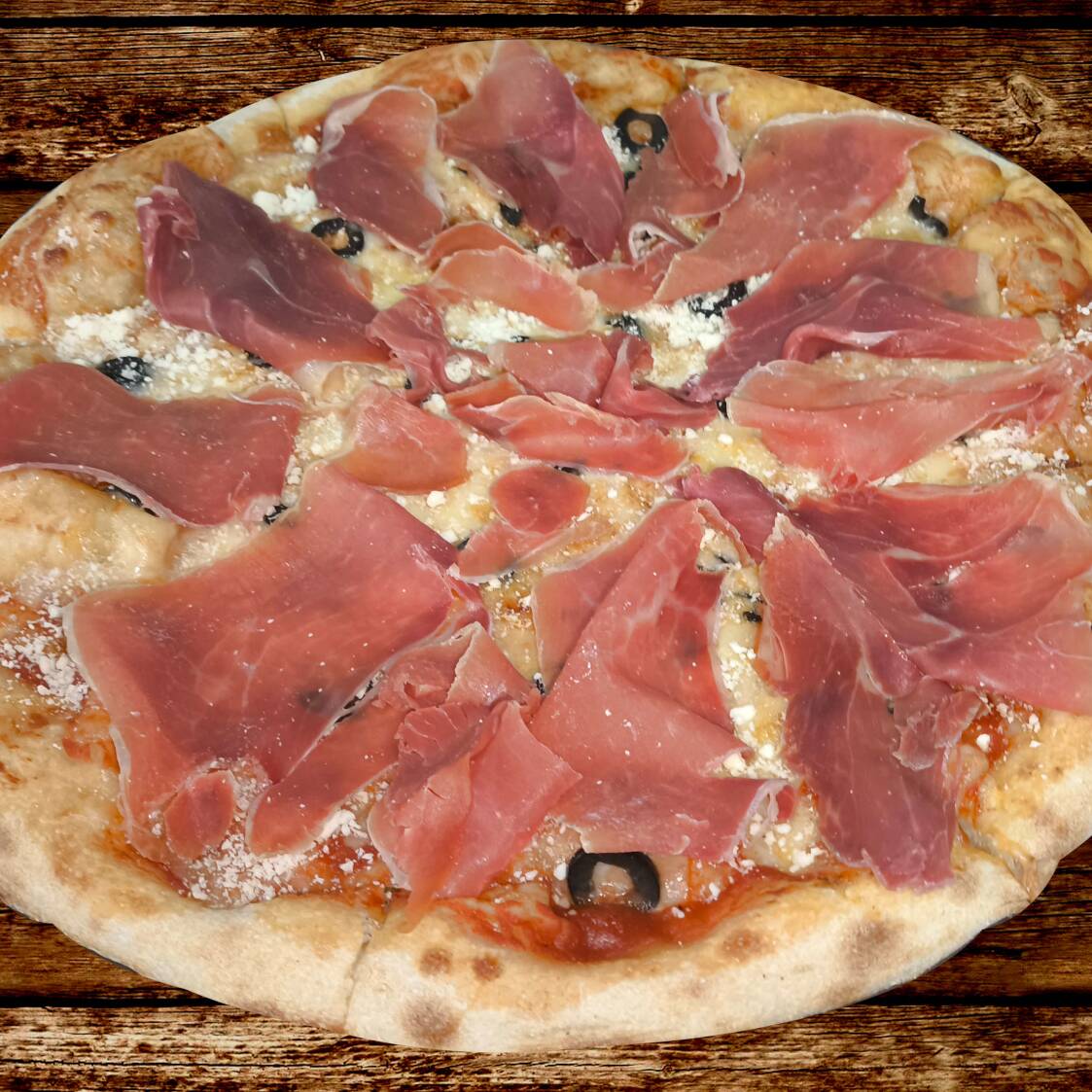 Pizza Serrano (Grande 8 Rebanadas 35cm Diámetro)