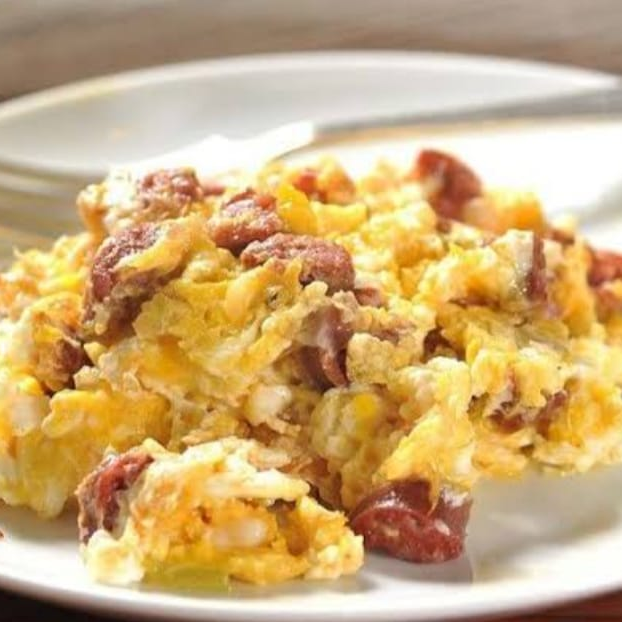 Huevos con Tocino