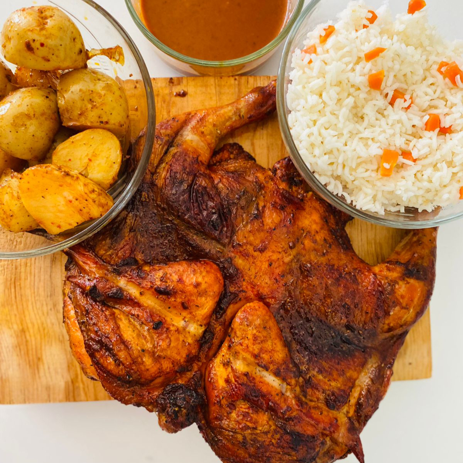 Pollo a la Leña