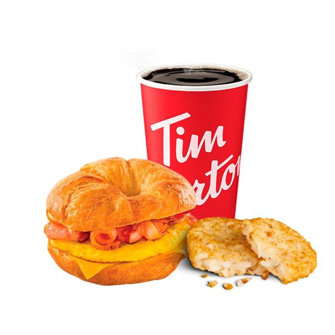 Combo Croissant Tocino, Huevo y Queso