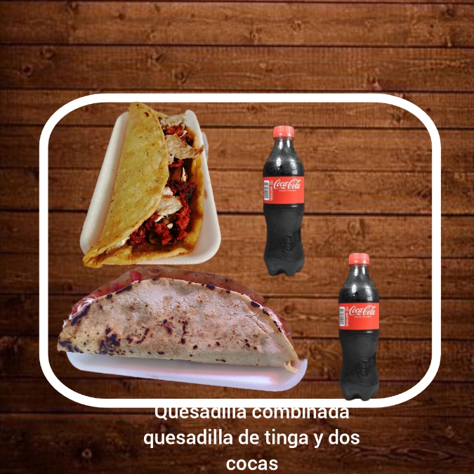 COMBO QUESILLAS + 2 REFRESCO