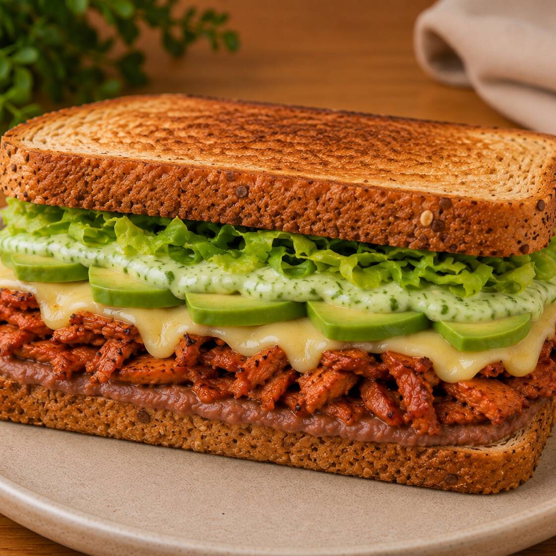 Sándwich Pastor + Bebida
