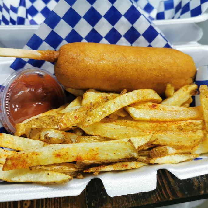 Banderilla con Papas