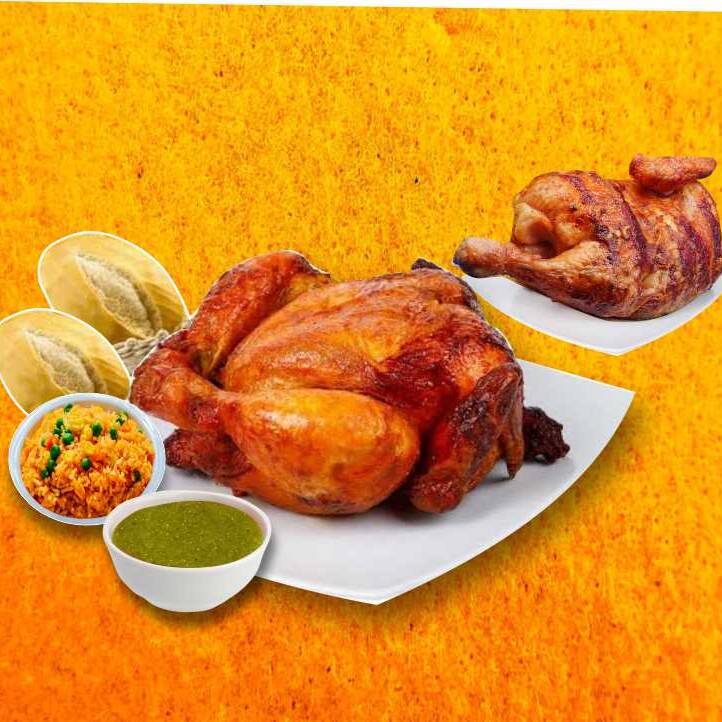PAQUETE POLLO Y MEDIO CHICO