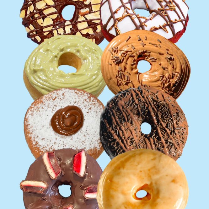 8 Pack Donas Variadas