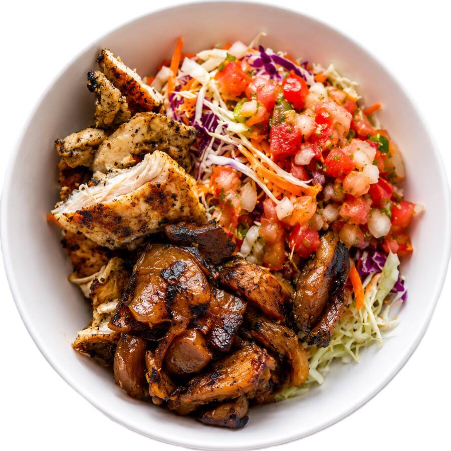 Bowl Fit de Pollo a la Parrilla