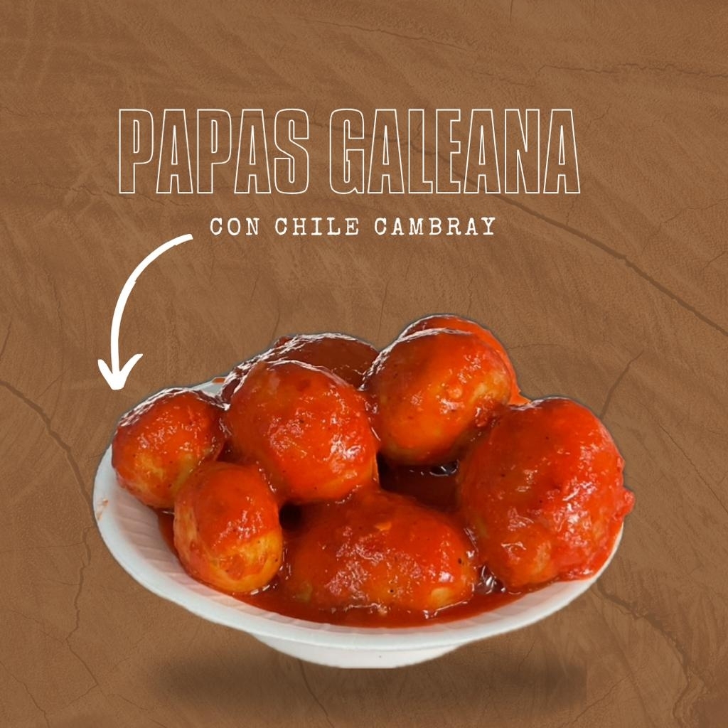 Combo 1/2 pollo + Papa Galeana Picosa.